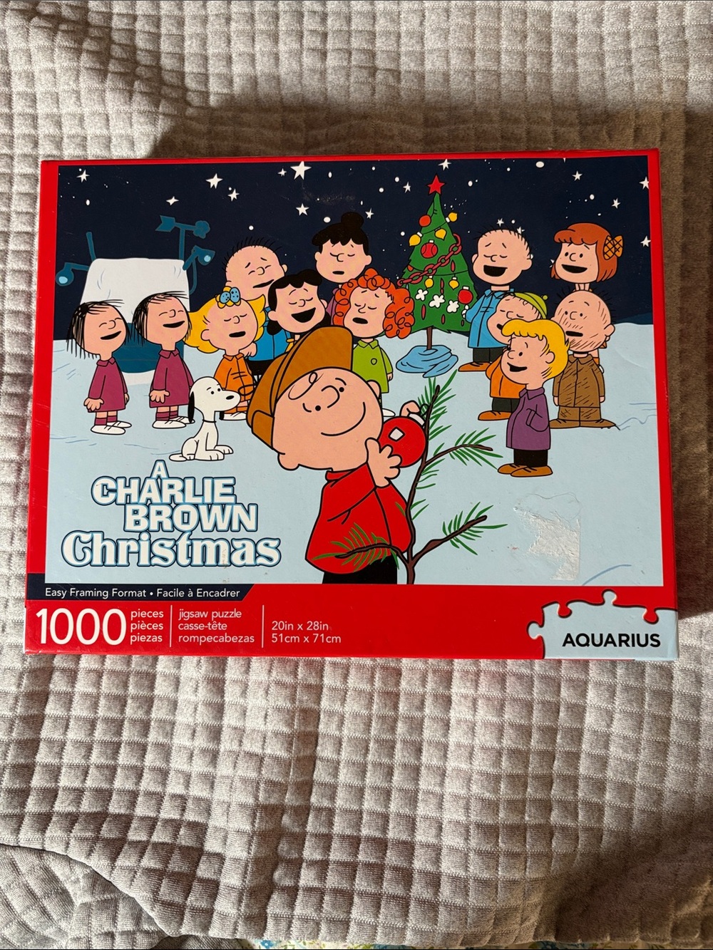 Charlie Brown Christmas 1000-Piece Jigsaw Puzzle